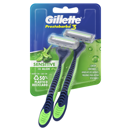 [80685930] GILLETTE BLIST PB3X2 SENSECARE 23 G x 72 Uds.
